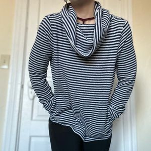 Tommy Hilfiger ATHLUXE Striped Heavy Sweatshirt S